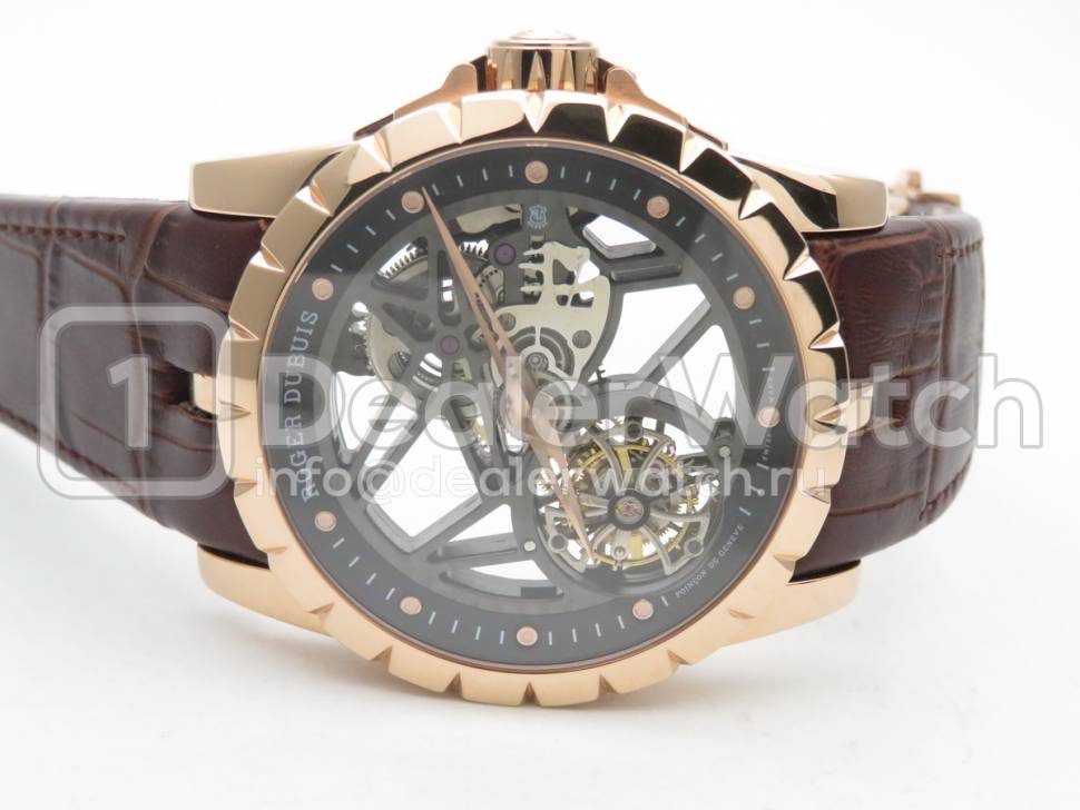 Часы Roger Dubuis Excalibur Skeleton Flying Tourbillon