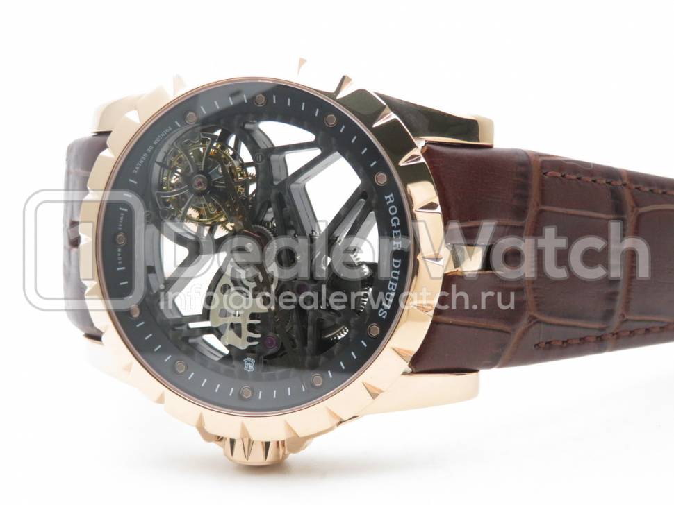 Часы Roger Dubuis Excalibur Skeleton Flying Tourbillon