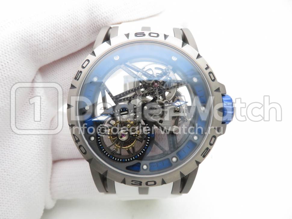 Часы Roger Dubuis Excalibur Skeleton Flying Tourbillon