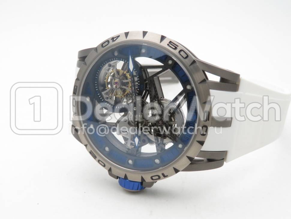 Часы Roger Dubuis Excalibur Skeleton Flying Tourbillon