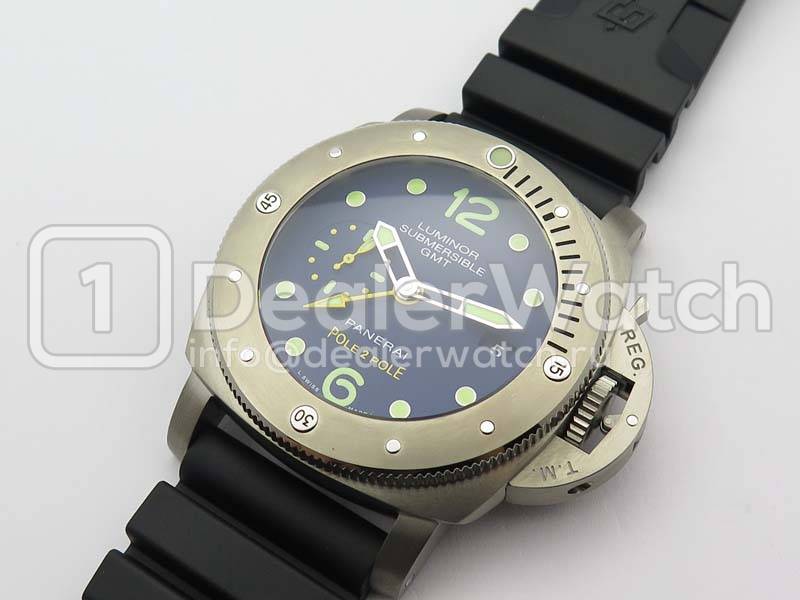 Часы Officine Panerai Luminor Submersible 1950 3 Days GMT Pole2Pole PAM 719