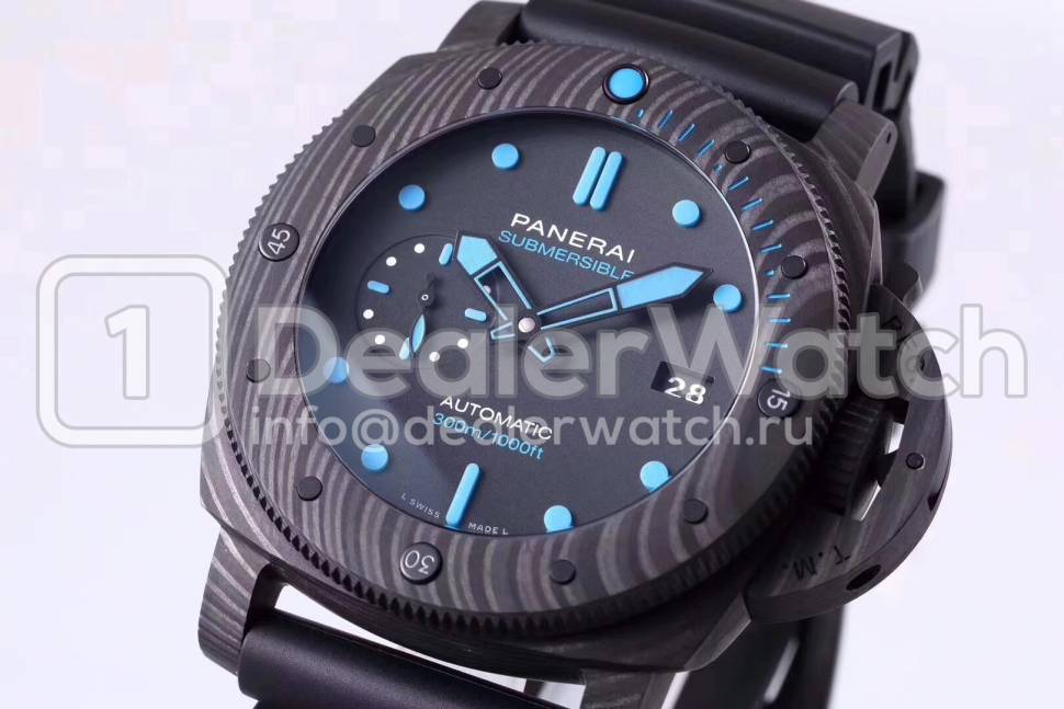 Часы Panerai Submersible Marina Militare Carbotech PAM1616