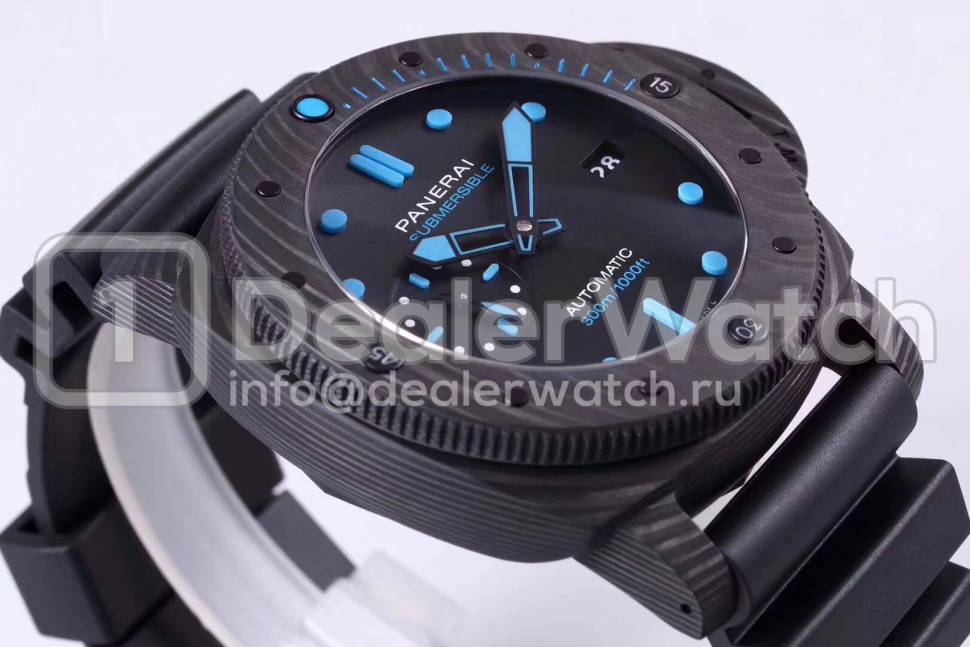Часы Panerai Submersible Marina Militare Carbotech PAM1616