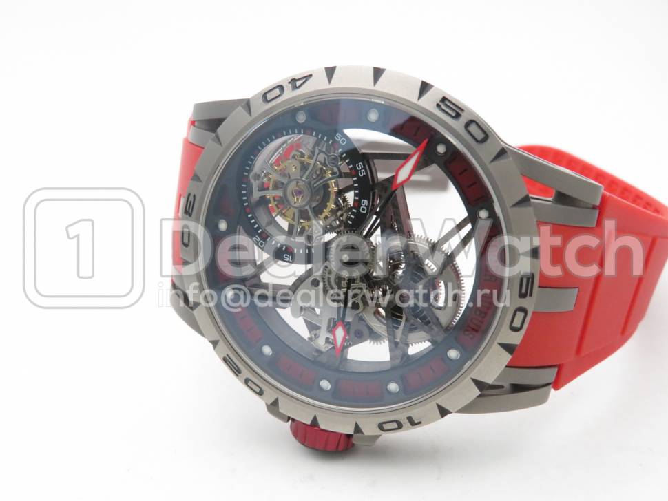 Часы Roger Dubuis Excalibur Skeleton Flying Tourbillon
