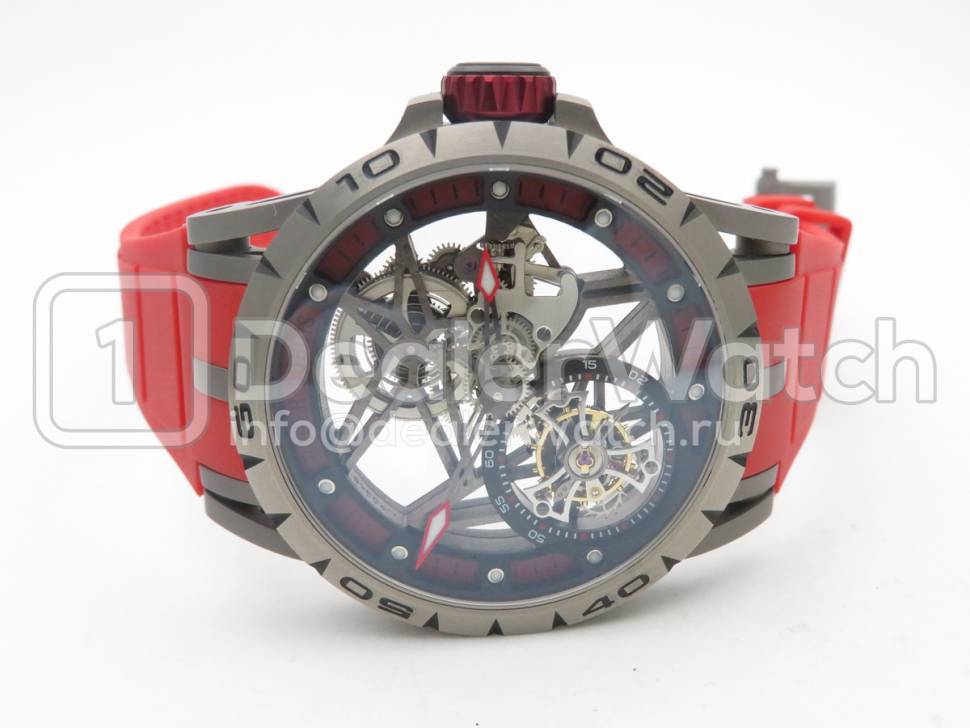 Часы Roger Dubuis Excalibur Skeleton Flying Tourbillon