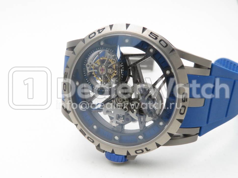 Часы Roger Dubuis Excalibur Skeleton Flying Tourbillon