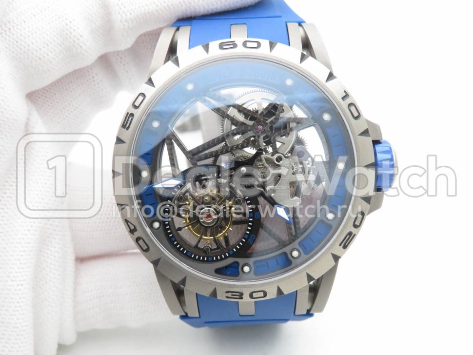 Часы Roger Dubuis Excalibur Skeleton Flying Tourbillon