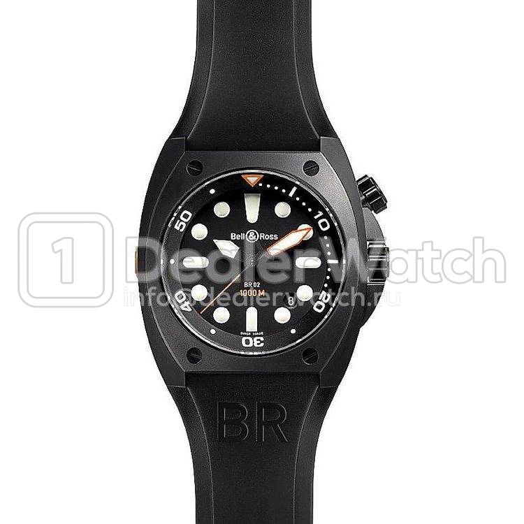 Часы Bell & Ross BR 02-92 Automatic BR 02-92 Carbon