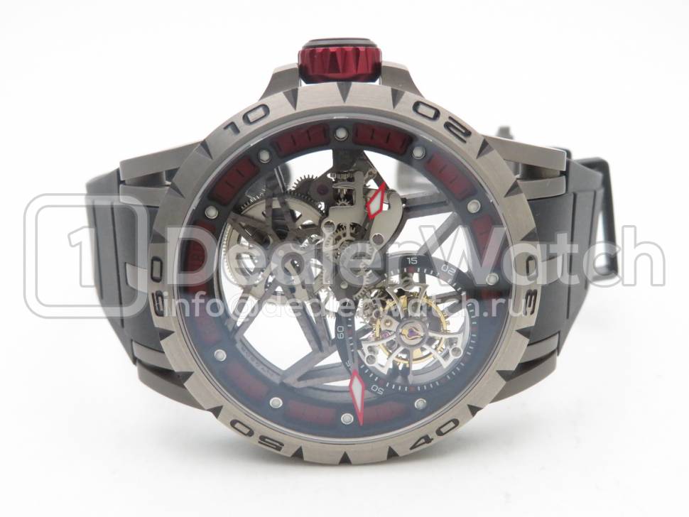 Часы Roger Dubuis Excalibur Skeleton Flying Tourbillon