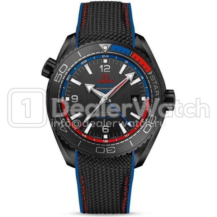 Часы Omega Seamaster Planet Ocean GMT Deep Black ETNZ