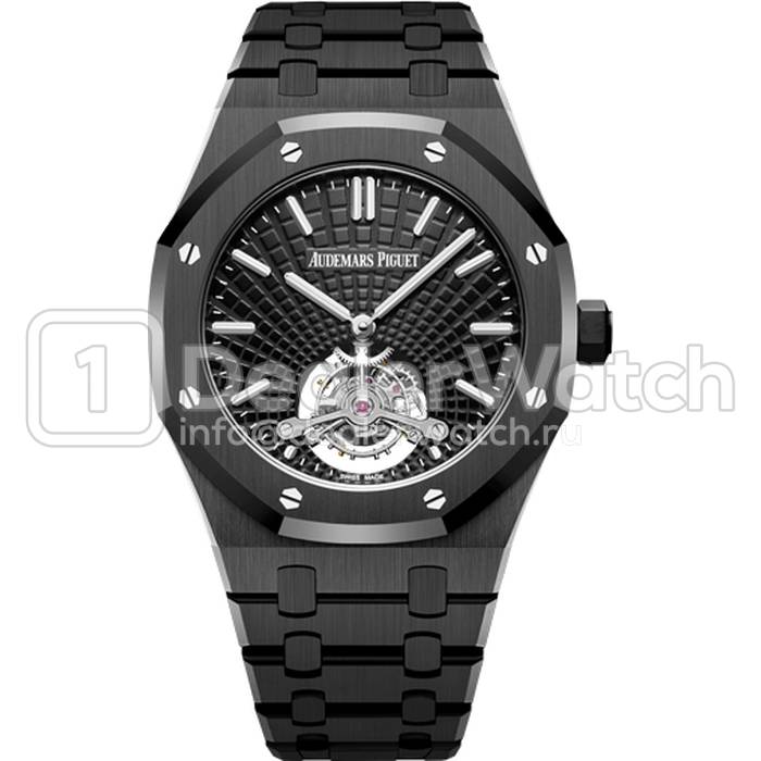 Часы Audemars Piguet Royal Oak Tourbillon Extra-Thin 41mm Black PVD