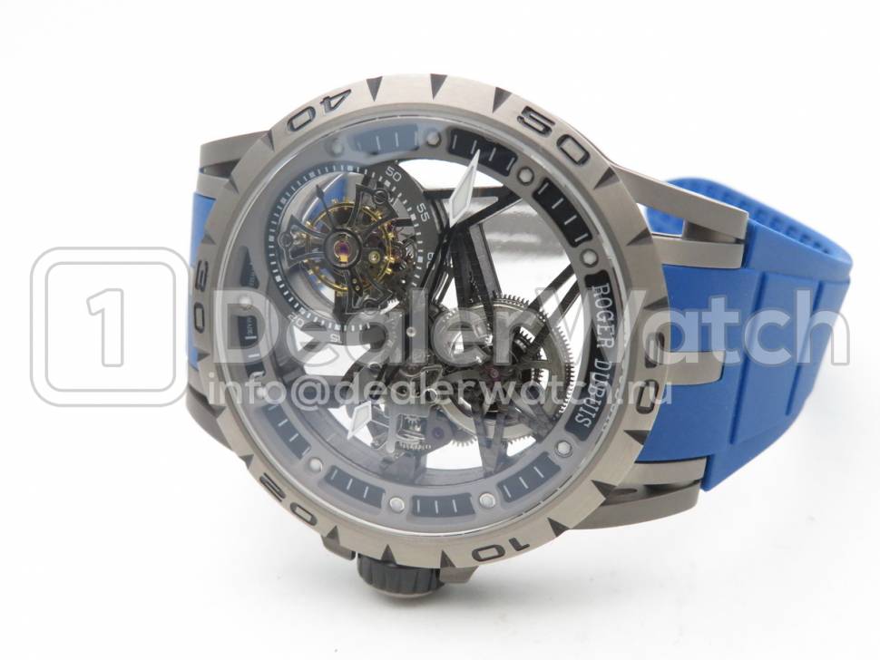 Часы Roger Dubuis Excalibur Skeleton Flying Tourbillon