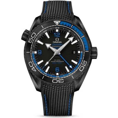 Omega Seamaster Planet Ocean GMT Deep Black