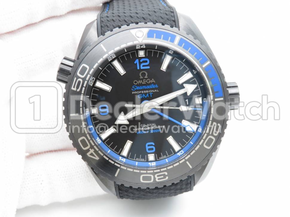 Часы Omega Seamaster Planet Ocean GMT Deep Black