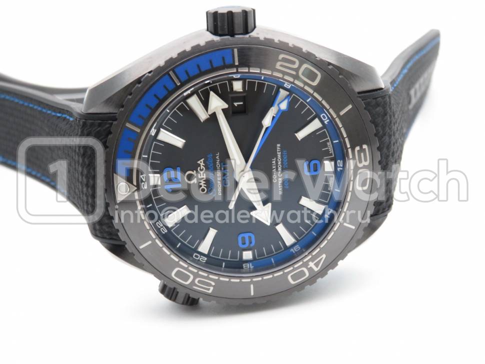 Часы Omega Seamaster Planet Ocean GMT Deep Black