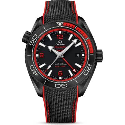 Omega Seamaster Planet Ocean GMT Deep Black