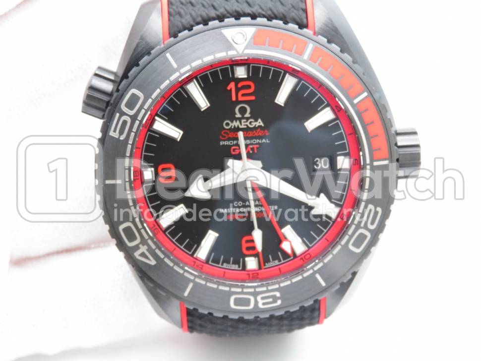 Часы Omega Seamaster Planet Ocean GMT Deep Black