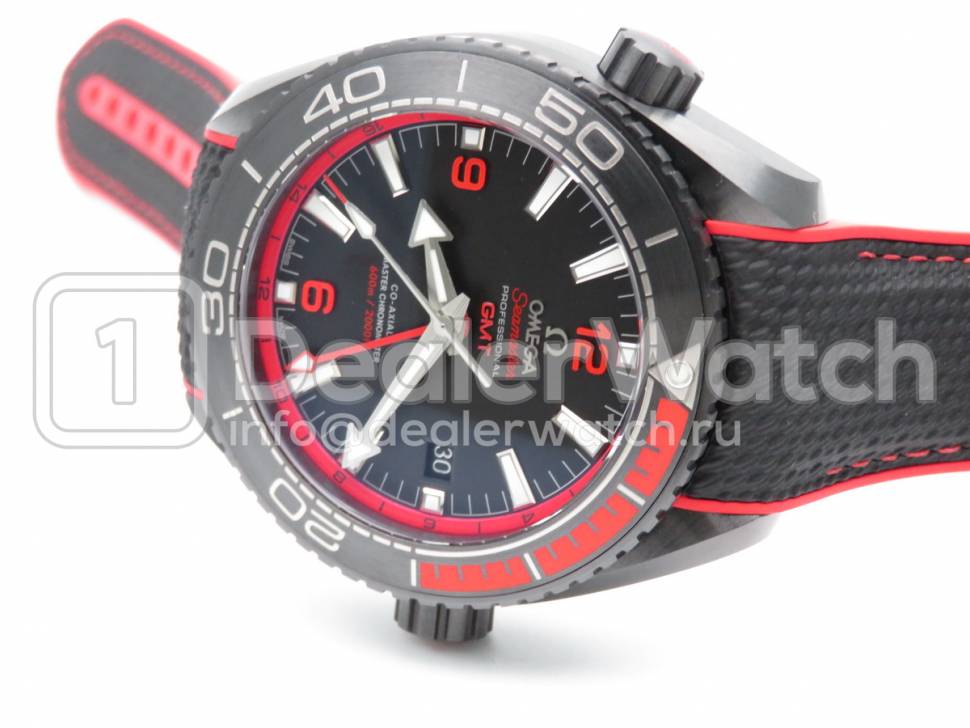 Часы Omega Seamaster Planet Ocean GMT Deep Black