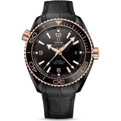 Omega Seamaster Planet Ocean GMT Deep Black