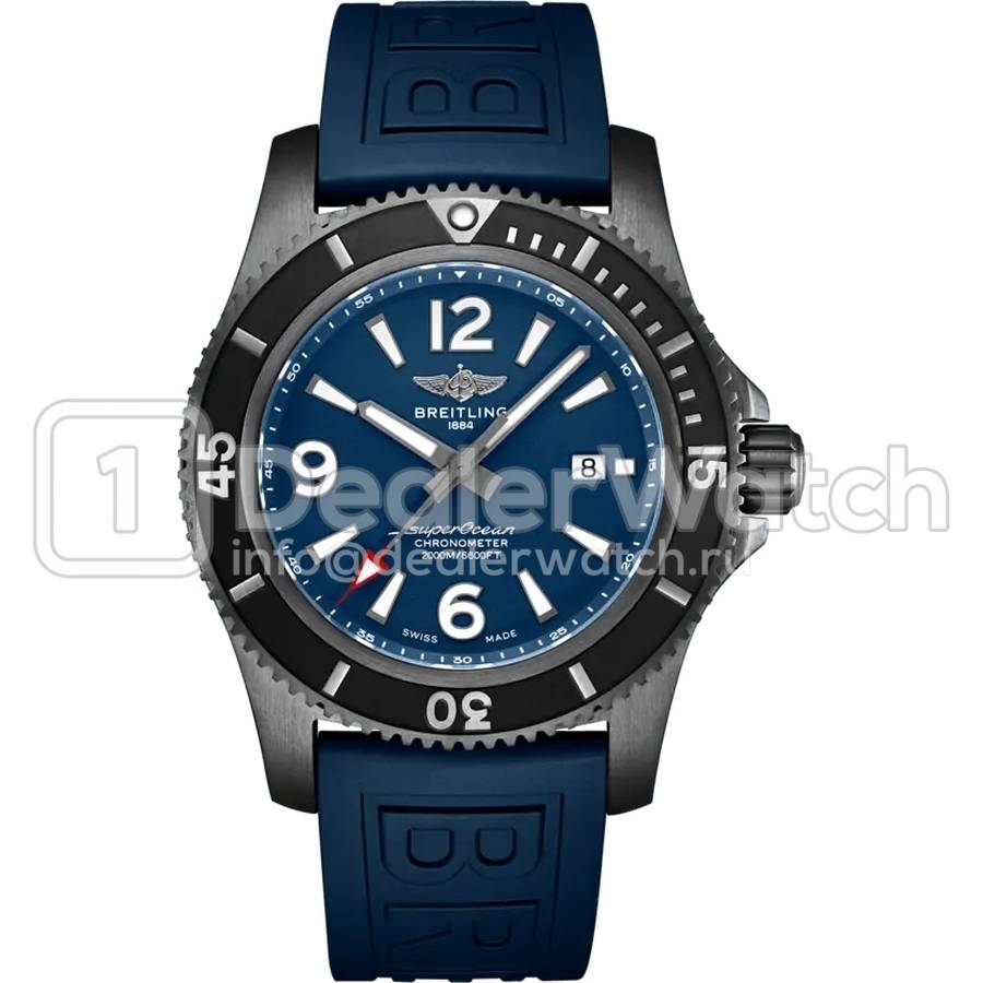 Часы Breitling Superocean Automatic 46 Black Steel M17368D71C1S1