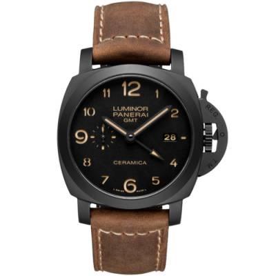 Officine Panerai Luminor 1950 3 Days PAM 441 Tuttonero GMT Ceramic
