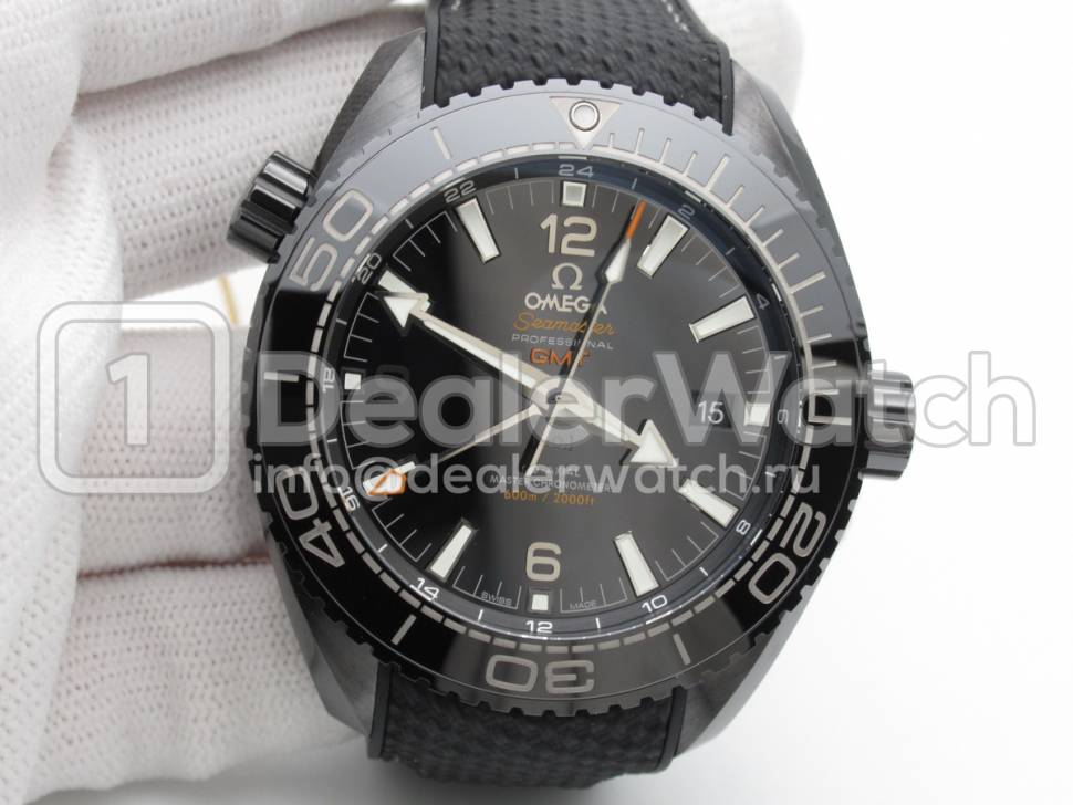 Часы Omega Seamaster Planet Ocean GMT Deep Black
