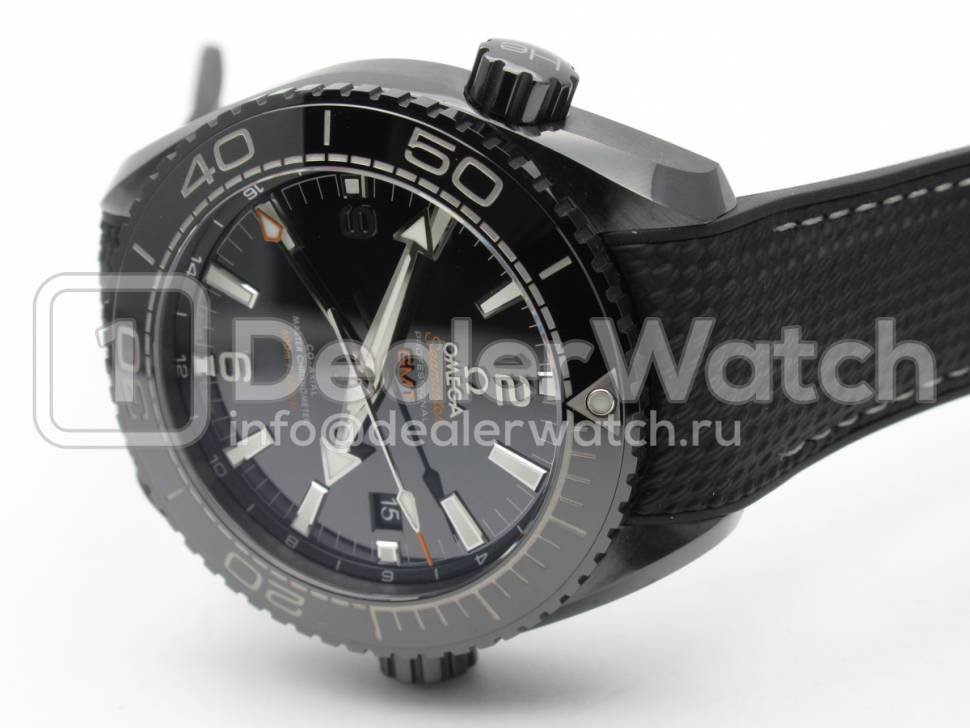 Часы Omega Seamaster Planet Ocean GMT Deep Black