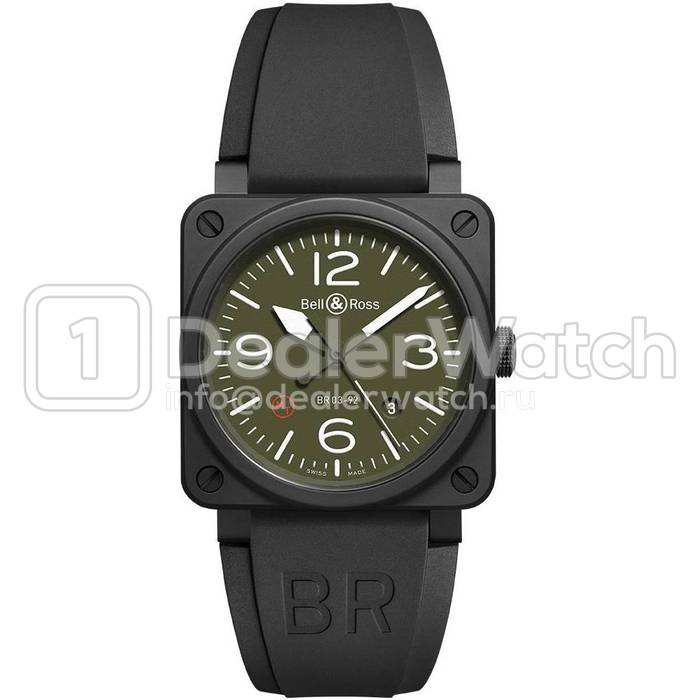 Часы Bell & Ross BR 03 92 Military Type Ceramic