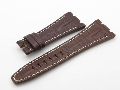 Черный кожаный ремешок для Audemars Piguet Royal Oak Offshore