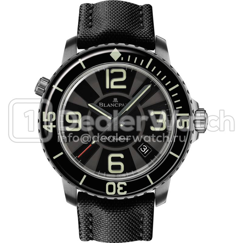 Часы Blancpain 500 Fathoms 50015-12B30-52B