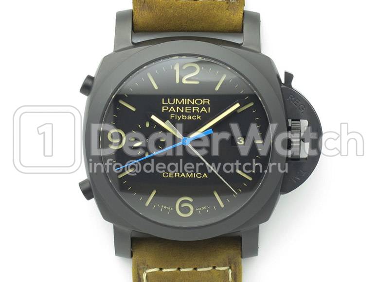 Часы Officine Panerai Luminor 1950 3 Days Chrono Flyback Automatic Ceramica PAM 580