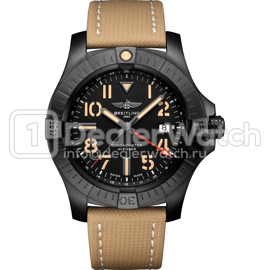 Часы Breitling Avenger Automatic GMT 45 Night Mission V32395101B1X1