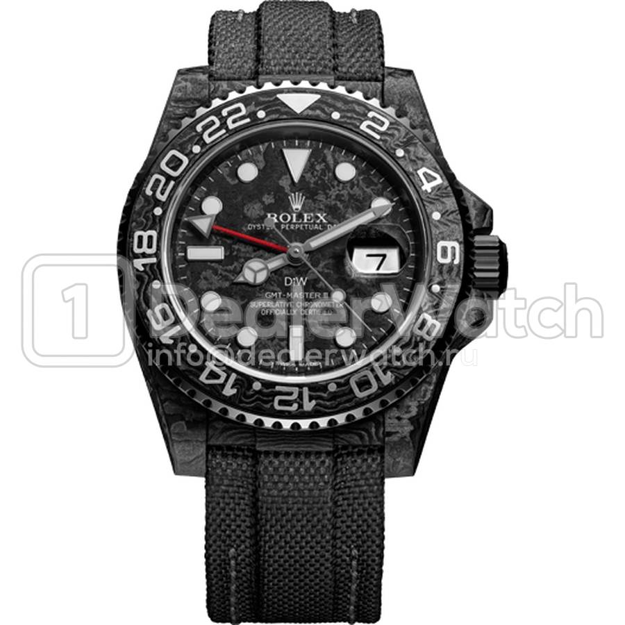 Часы Rolex GMT Master II DIW Carbon All Black Edition