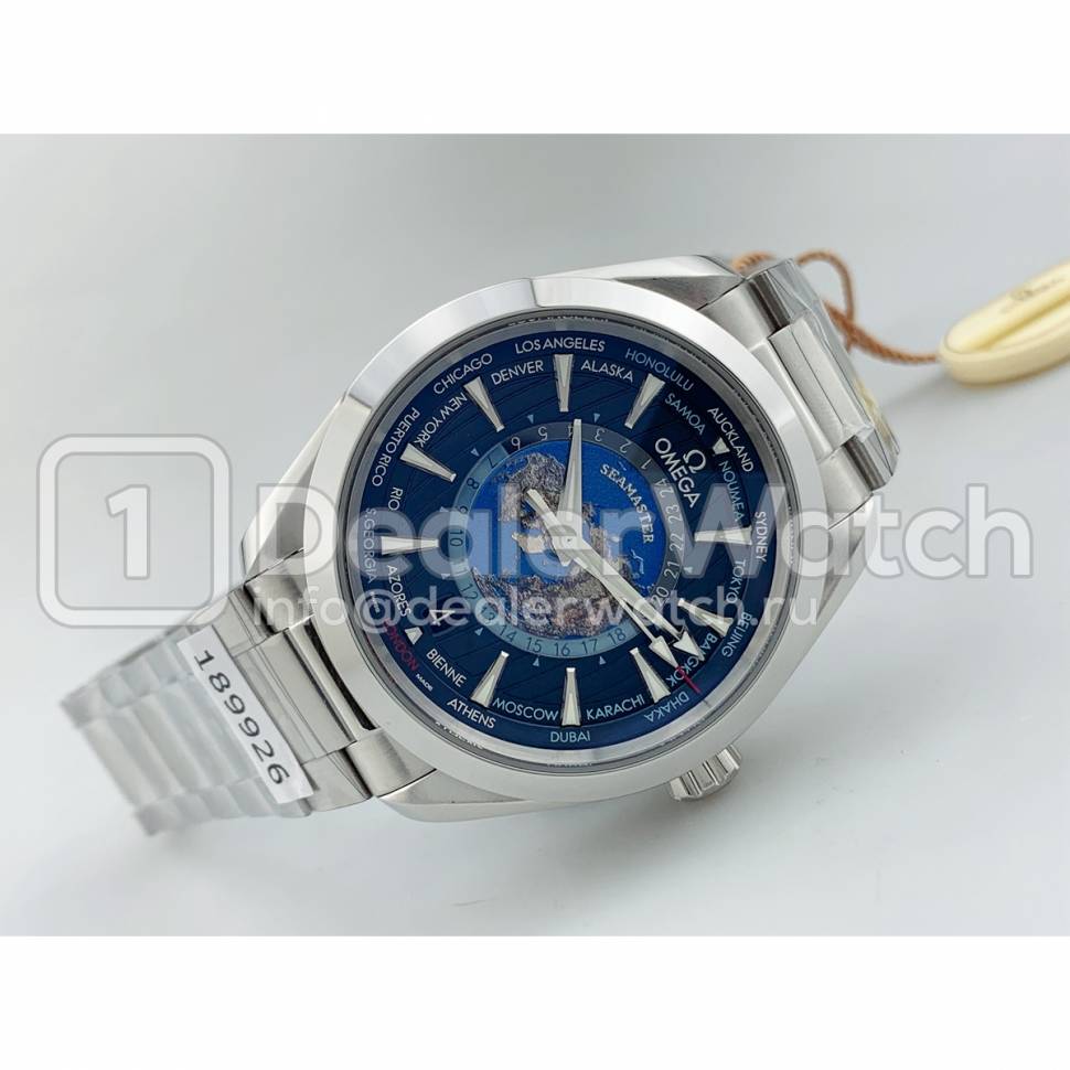 Часы Omega Seamaster Aqua Terra 150M Worldtimer 220.10.43.22.03.001
