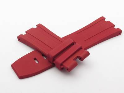 Красный каучуковый ремень для Audemars Piguet Royal Oak Offshore Diver