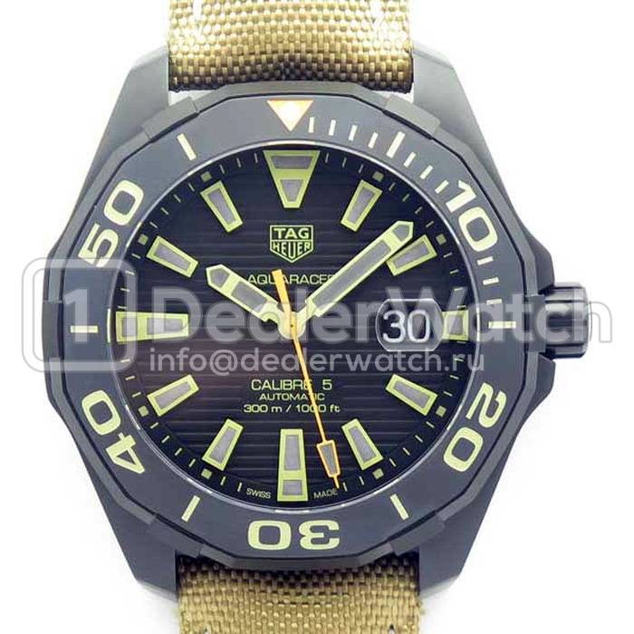 Часы TAG Heuer Aquaracer 300M Calibre 5 Black Titanium