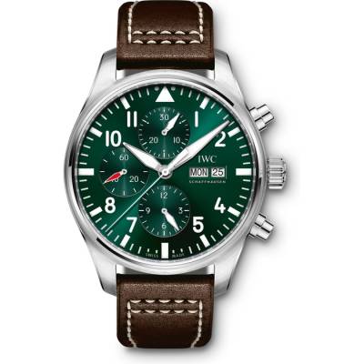 IWC Pilot Watch Chronograph Racing Green