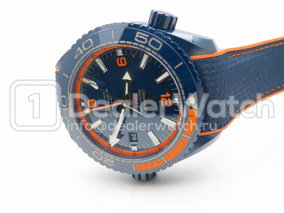 Часы Omega Seamaster Planet Ocean GMT "BIG BLUE"