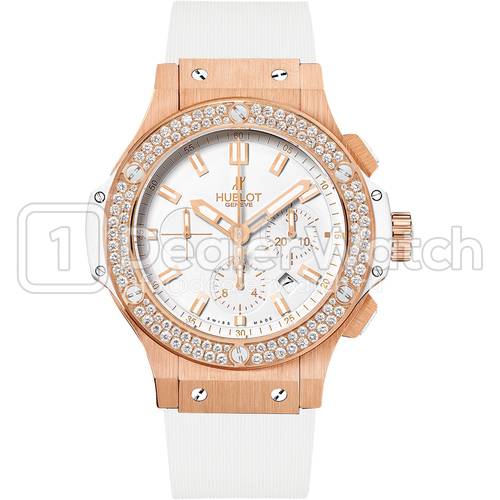 Часы Hublot Big Bang Evolution Gold All White Chronograph