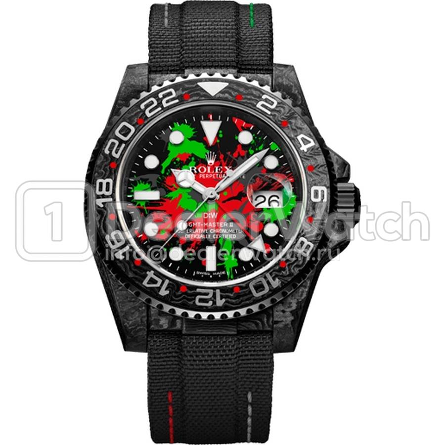 Часы Rolex GMT Master II DIW Carbon Motley Edition