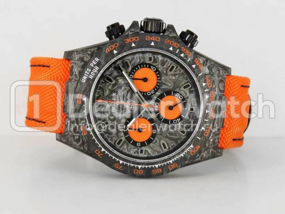 Часы Rolex Cosmograph Daytona Carbon Orange edition