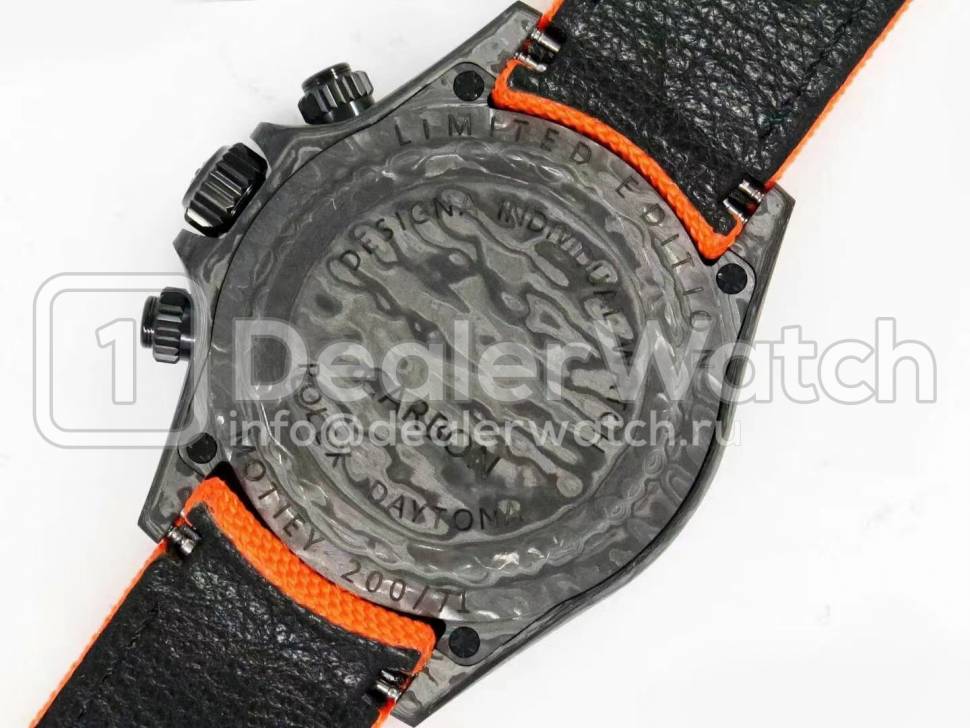 Часы Rolex Cosmograph Daytona Carbon Orange edition