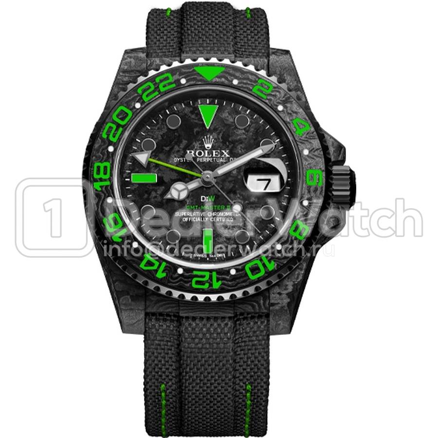 Часы Rolex GMT Master II DIW Carbon Stinger Edition